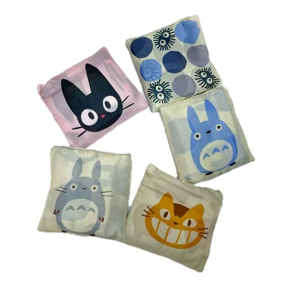 LAST DAY CLOSE SHOP My Neighbor Totoro Eco Bag Medium Totoro Pattern New Japan - Picture 5 of 5